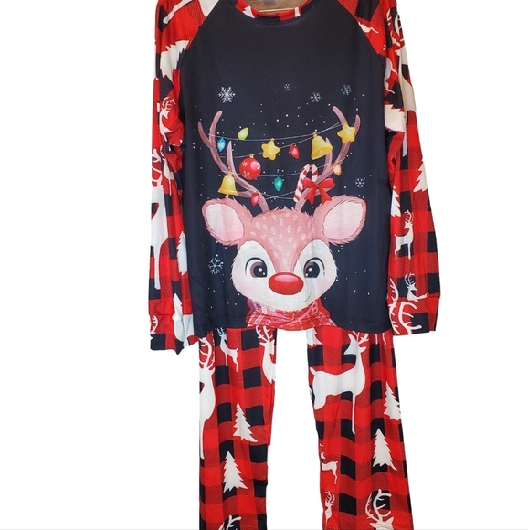 Other - New Super Cute Christmas Pajamas Size Large